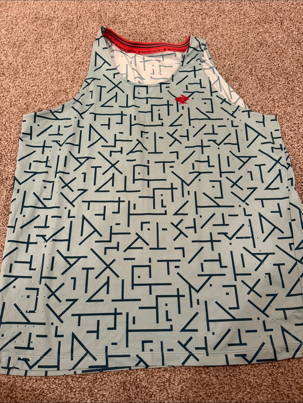 Mens Rabbit Running Tank